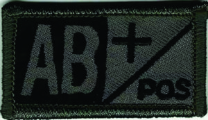 AB+ Positive Blood Type Patch