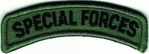 ACU Special Forces Tab Patch