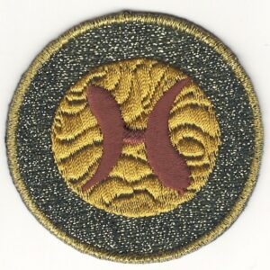 Zodiac Pisces Horoscope Sign Embroidery Patch