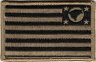 Desert Tan Sao Paulo Brazil Flag Patch Tactical Morale Embroidered Iron On Applique