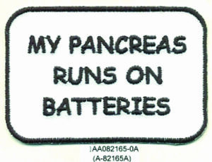 “My Pancreas Runs on Batteries” Patch
