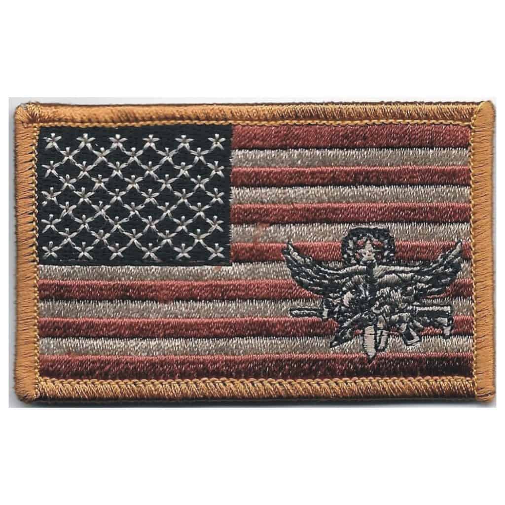 Master SWAT Operator Patch US Flag VELCRO Backed - B&B Accessories