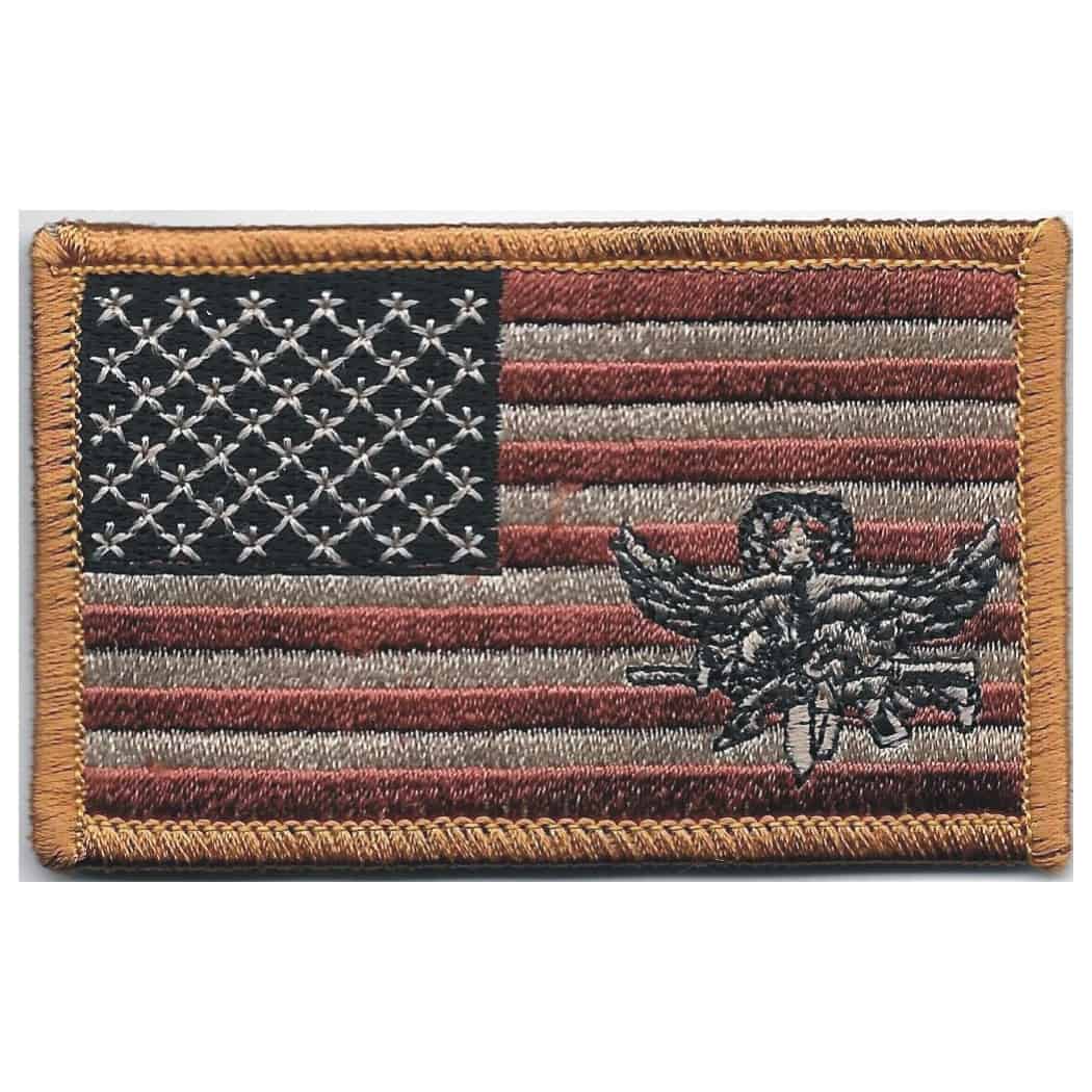 Vintage Master SWAT Operator US Flag Embroidered VELCRO Patch - B&B ...
