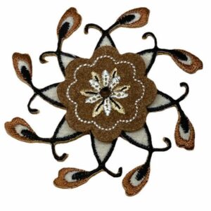 Bohemian Spiral Flower Patch