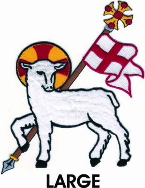 Agnus Dei Lamb of God Patch