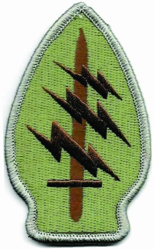 Multicam Special Forces SSI Patch – Arrowhead Shape – Tactical Military Uniform Badge