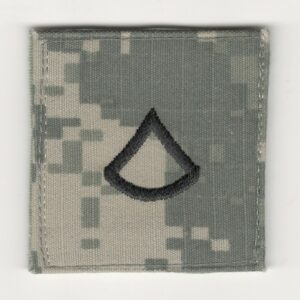 Army ACU PFC Patch E3 Private 1st Class Rank