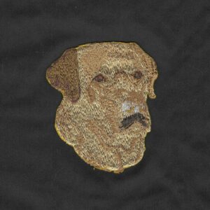 Golden Labrador Retriever Patch Iron on Embroidered Dog Breed (3" in)