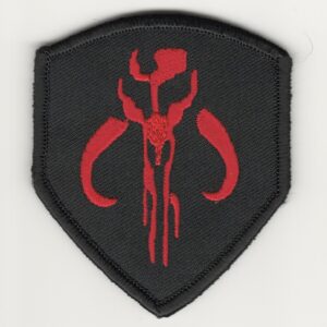 Bantha Skull Tactical Patch – 3” Hook Fastener Backing